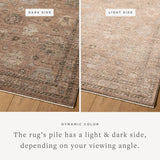 Loloi Priscilla Blush / Multi Rug White Cliff Studio Area Rugs
