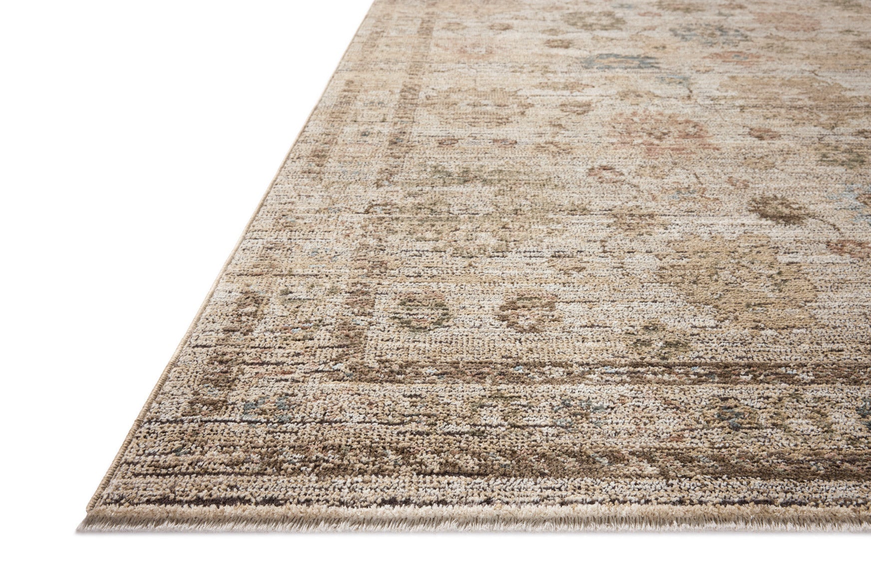 Loloi Priscilla Ivory / Multi Rug White Cliff Studio Area Rugs