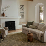Loloi Priscilla Olive / Sand Rug White Cliff Studio Area Rugs