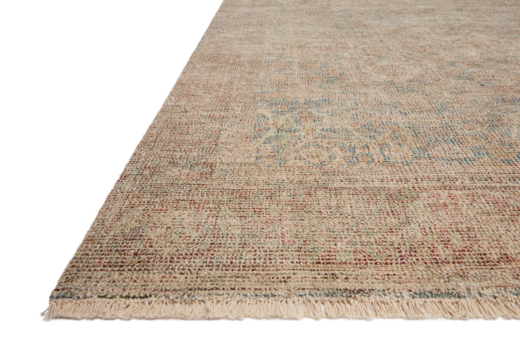 Loloi Rust Rug Loloi Priya Denim / Rust Rug , Durable Luxury – White Cliff Studio