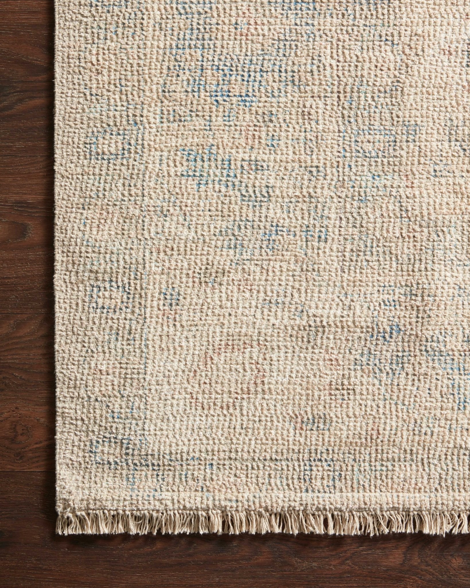 Loloi Priya Natural / Blue Rug