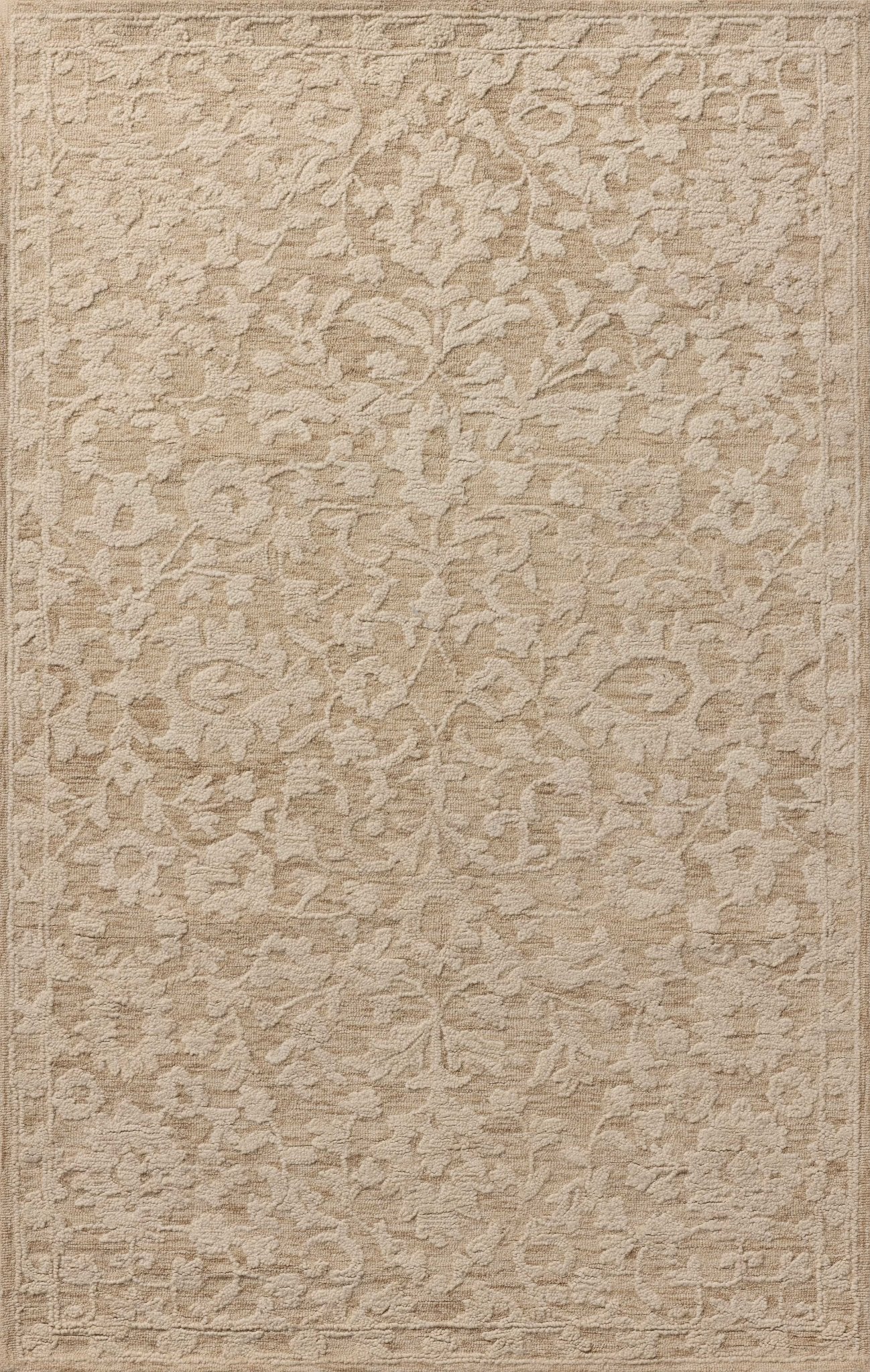 Loloi Prudence Clay / Ivory Sample Rug White Cliff Studio Sample Rug