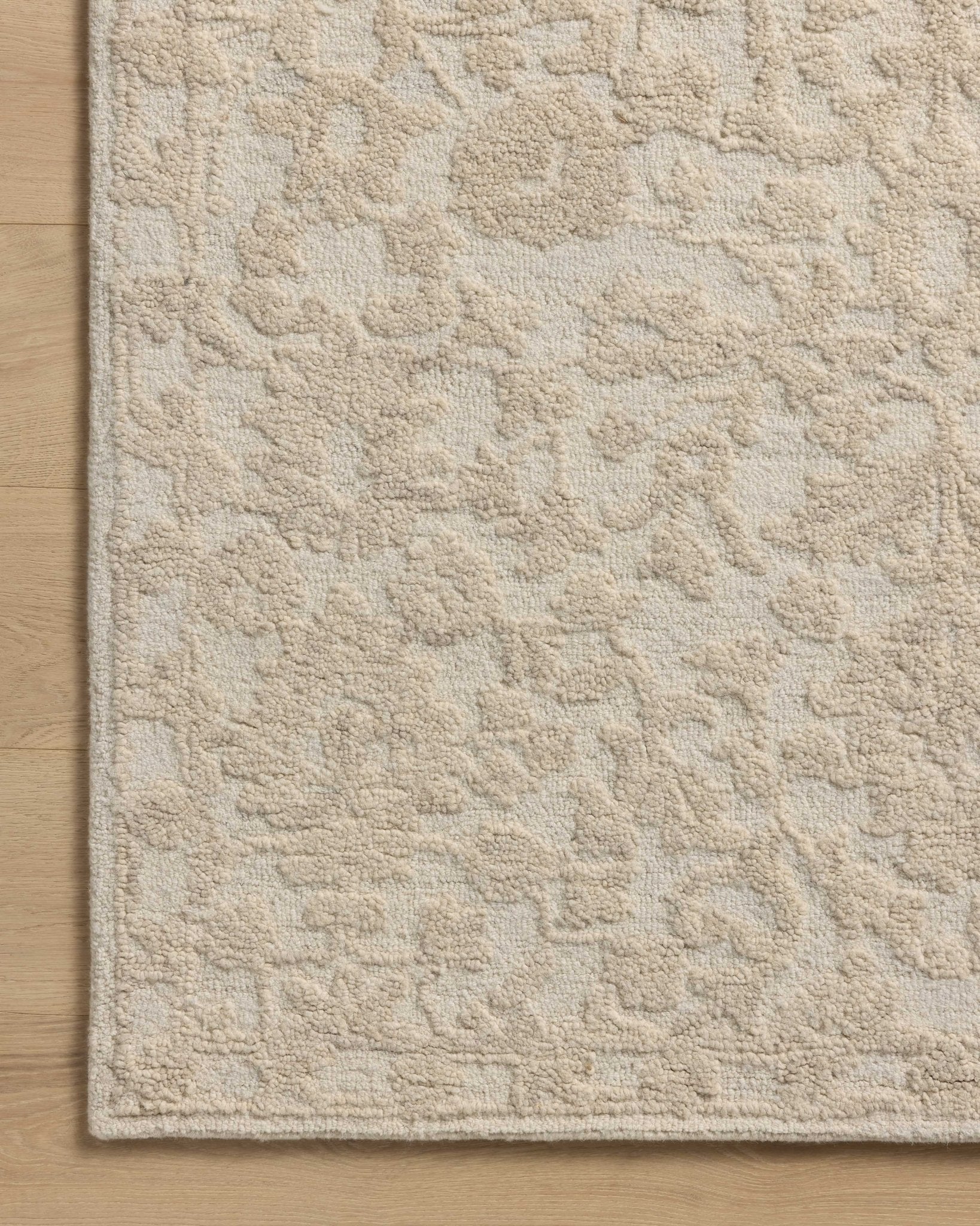 Loloi Prudence Cream / Ivory Sample Rug White Cliff Studio Sample Rug