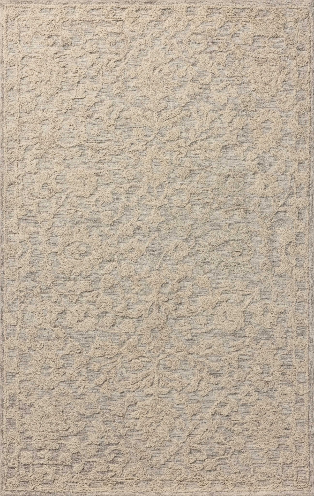 Loloi Prudence Mist / Ivory Sample Rug White Cliff Studio Sample Rug