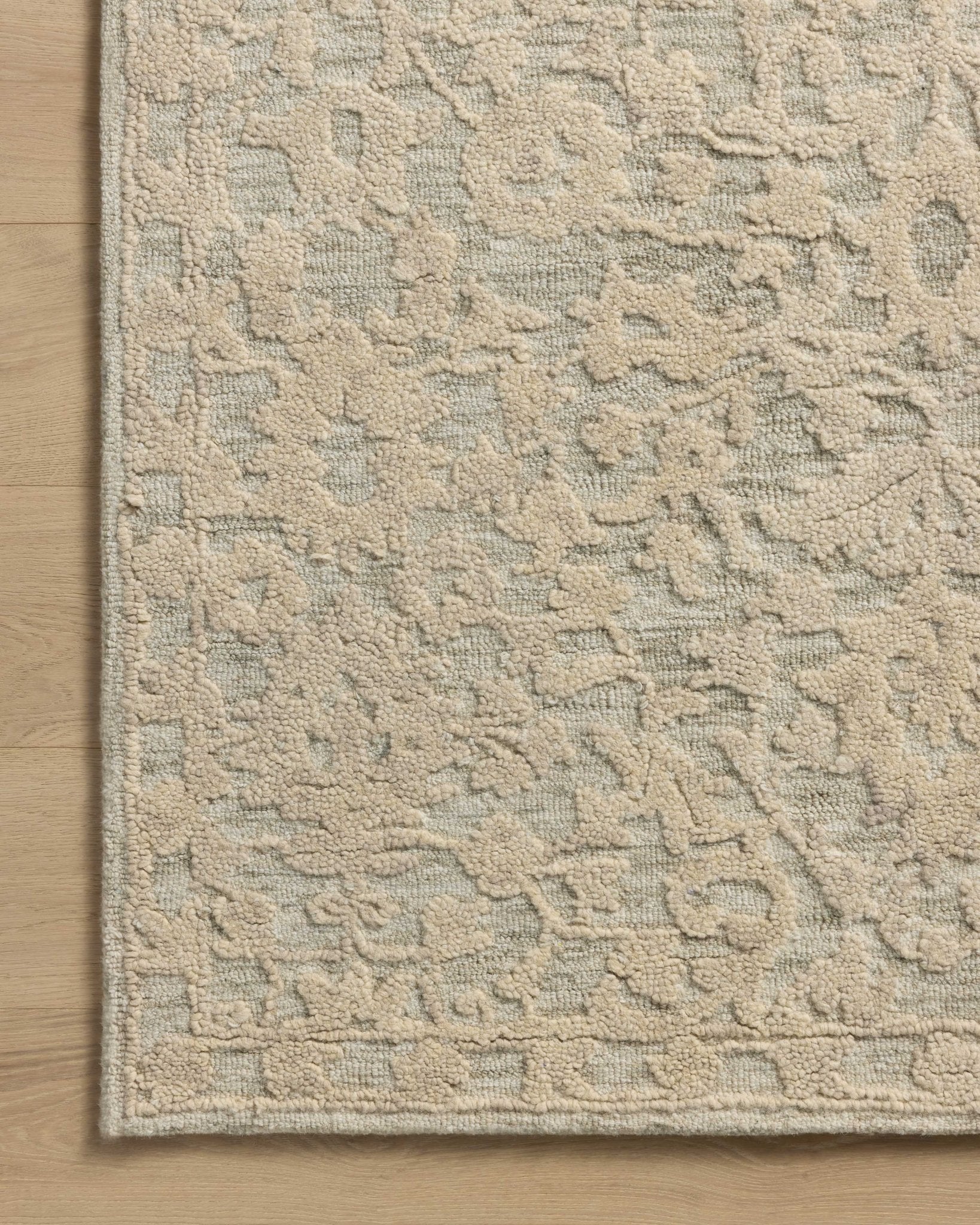 Loloi Prudence Sage / Ivory Sample Rug White Cliff Studio Sample Rug