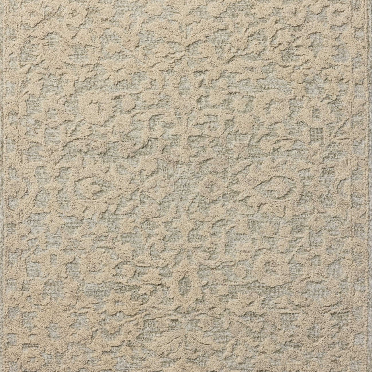 Loloi Prudence Sage / Ivory Sample Rug White Cliff Studio Sample Rug