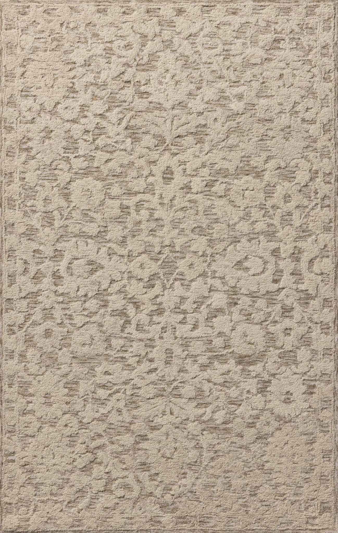 Loloi Prudence Stone / Ivory Sample Rug White Cliff Studio Sample Rug