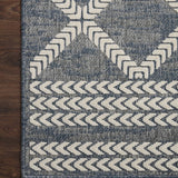 Loloi Rainier Denim / Ivory Area Rug White Cliff Studio Area Rug
