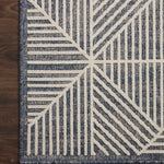 Loloi Rainier Denim / Ivory Area Rug White Cliff Studio Area Rug