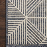 Loloi Rainier Denim / Ivory Area Rug White Cliff Studio Area Rug
