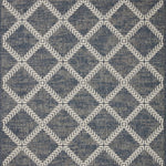Loloi Rainier Denim / Ivory Area Rug White Cliff Studio Area Rug