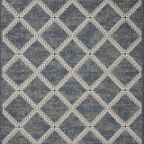 Loloi Rainier Denim / Ivory Area Rug White Cliff Studio Area Rug