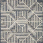 Loloi Rainier Denim / Ivory Area Rug White Cliff Studio Area Rug