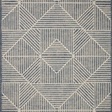 Loloi Rainier Denim / Ivory Area Rug White Cliff Studio Area Rug