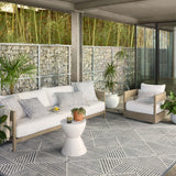 Loloi Rainier Denim / Ivory Area Rug White Cliff Studio Area Rug