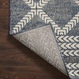 Loloi Rainier Denim / Ivory Area Rug White Cliff Studio Area Rug