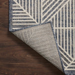 Loloi Rainier Denim / Ivory Area Rug White Cliff Studio Area Rug