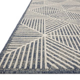 Loloi Rainier Denim / Ivory Area Rug White Cliff Studio Area Rug