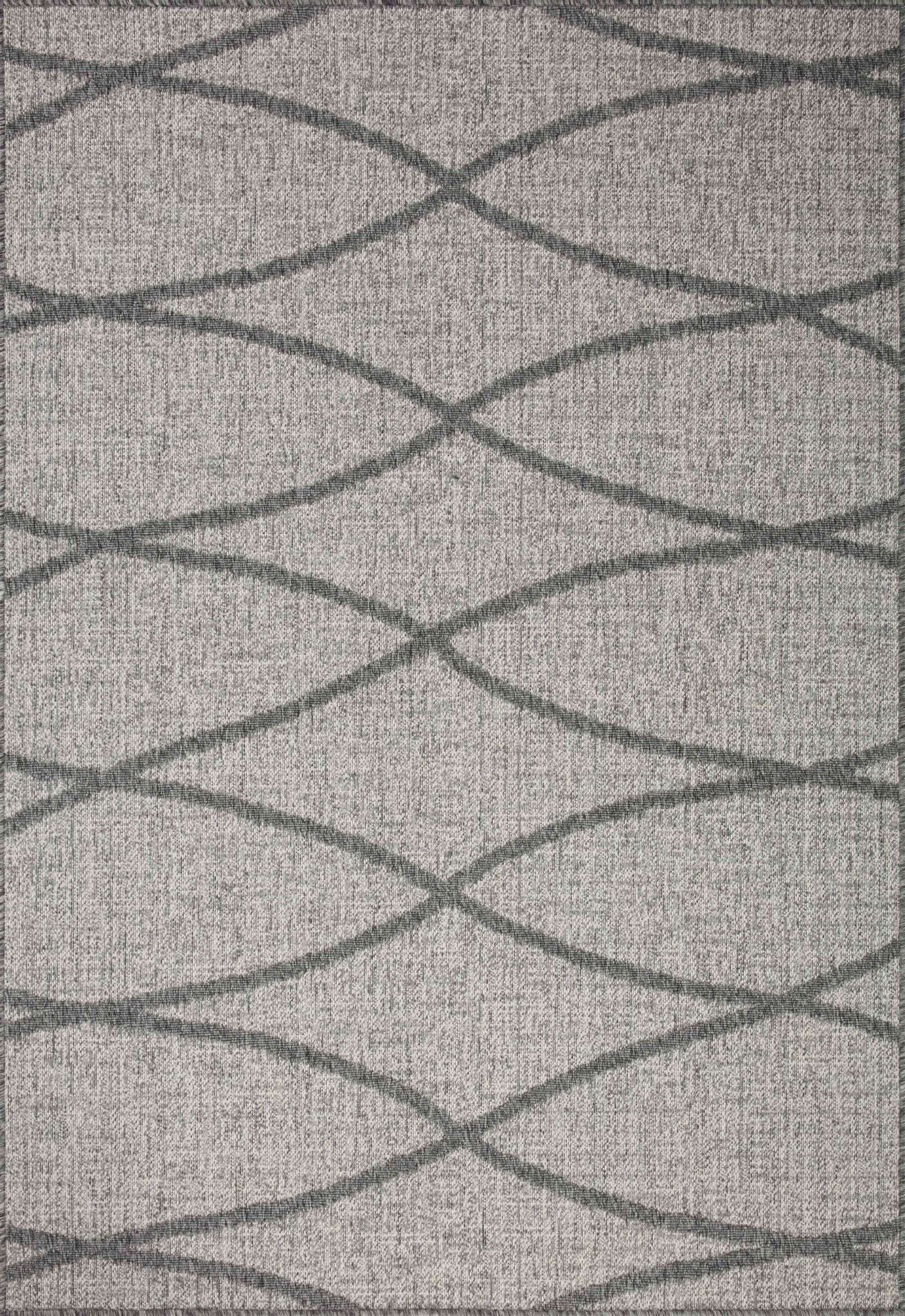 Loloi Rainier Dove / Grey Area Rug White Cliff Studio Area Rug