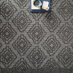 Loloi Rainier Grey / Charcoal Area Rug White Cliff Studio Area Rug