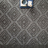Loloi Rainier Grey / Charcoal Area Rug White Cliff Studio Area Rug