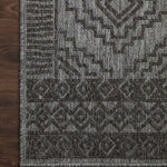 Loloi Rainier Grey / Charcoal Area Rug White Cliff Studio Area Rug