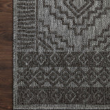 Loloi Rainier Grey / Charcoal Area Rug White Cliff Studio Area Rug