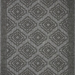 Loloi Rainier Grey / Charcoal Area Rug White Cliff Studio Area Rug