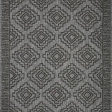 Loloi Rainier Grey / Charcoal Area Rug White Cliff Studio Area Rug