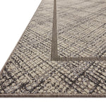 Loloi Rainier Ivory / Charcoal Area Rug White Cliff Studio Area Rug