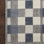 Loloi Rainier Ivory / Denim Area Rug White Cliff Studio Area Rug