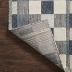 Loloi Rainier Ivory / Denim Area Rug White Cliff Studio Area Rug