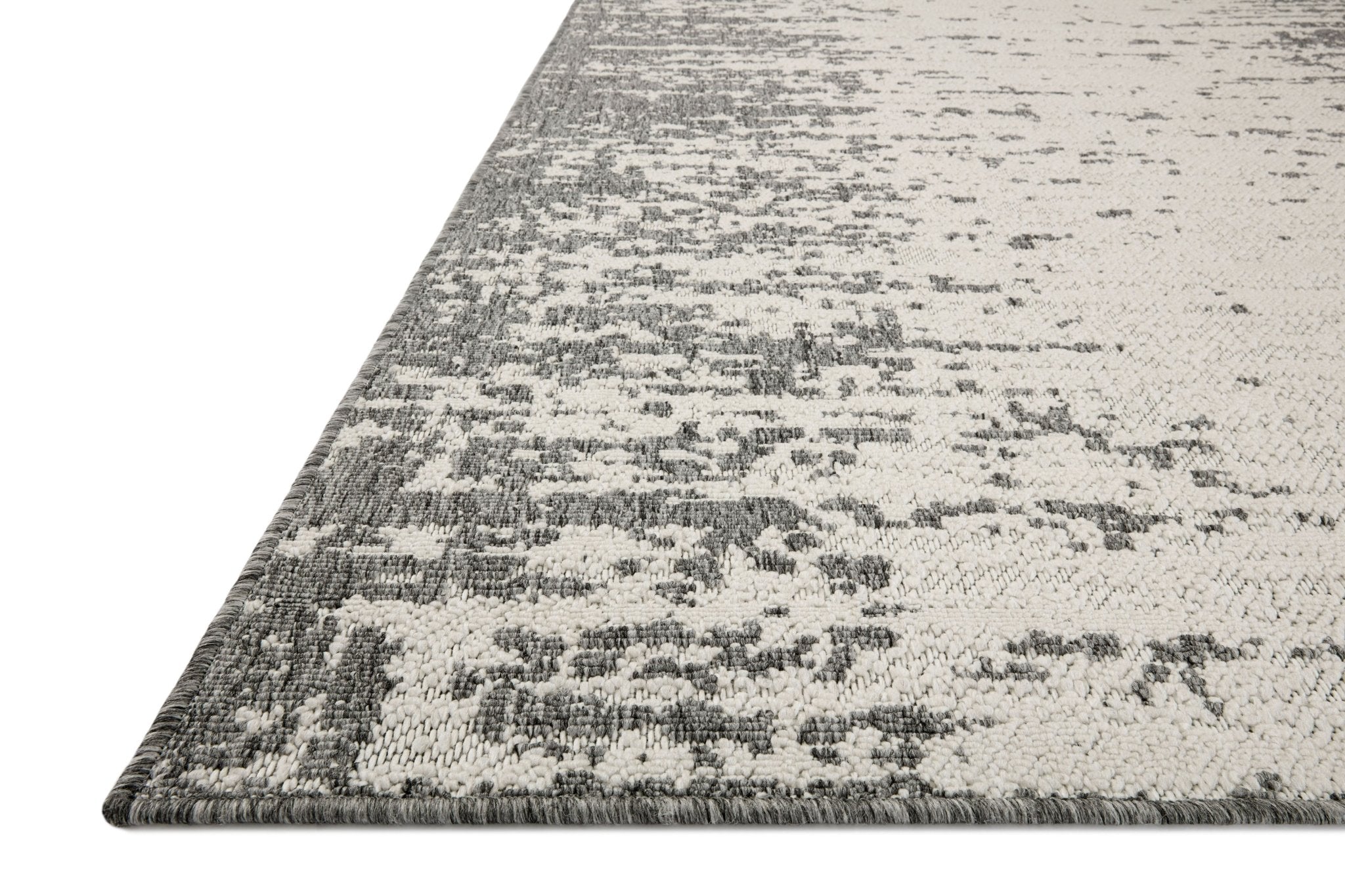 Loloi Rainier Ivory / Grey Area Rug White Cliff Studio Area Rug