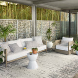 Loloi Rainier Ivory / Grey Area Rug White Cliff Studio Area Rug