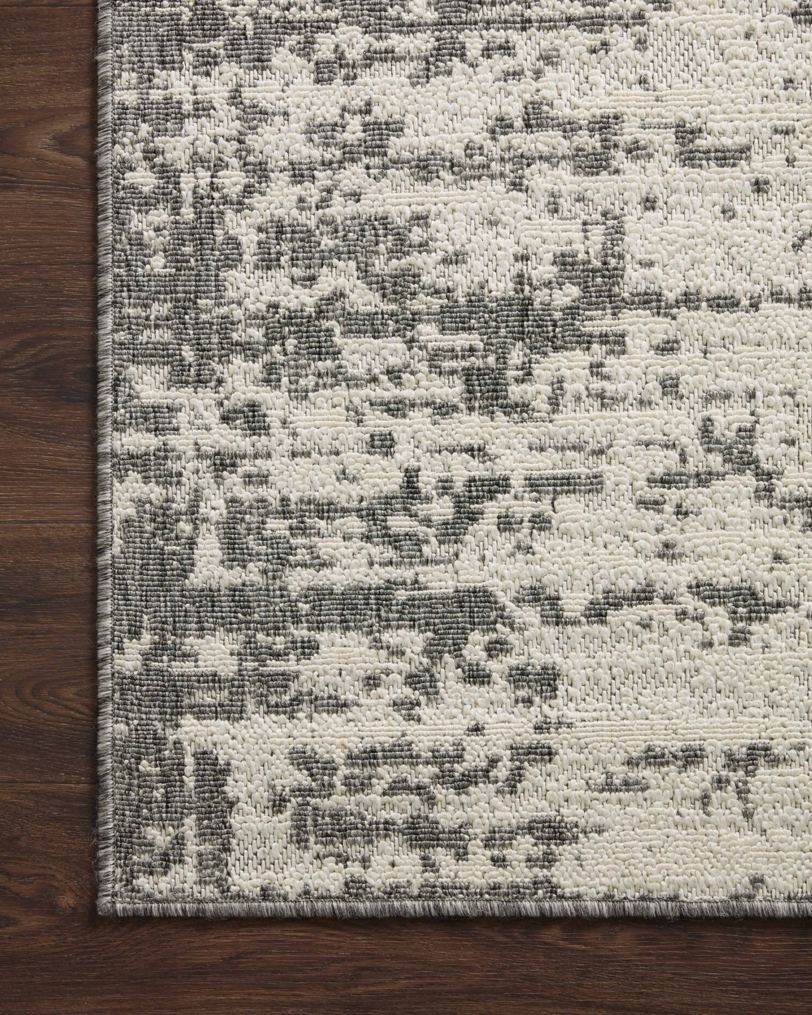 Loloi Rainier Ivory / Grey Area Rug White Cliff Studio Area Rug