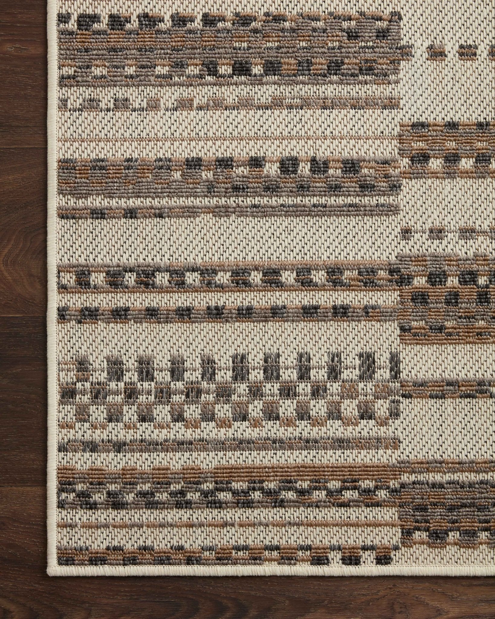 Loloi Rainier Ivory / Taupe Area Rug White Cliff Studio Area Rug