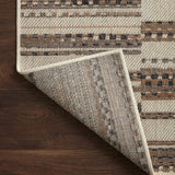 Loloi Rainier Ivory / Taupe Area Rug White Cliff Studio Area Rug