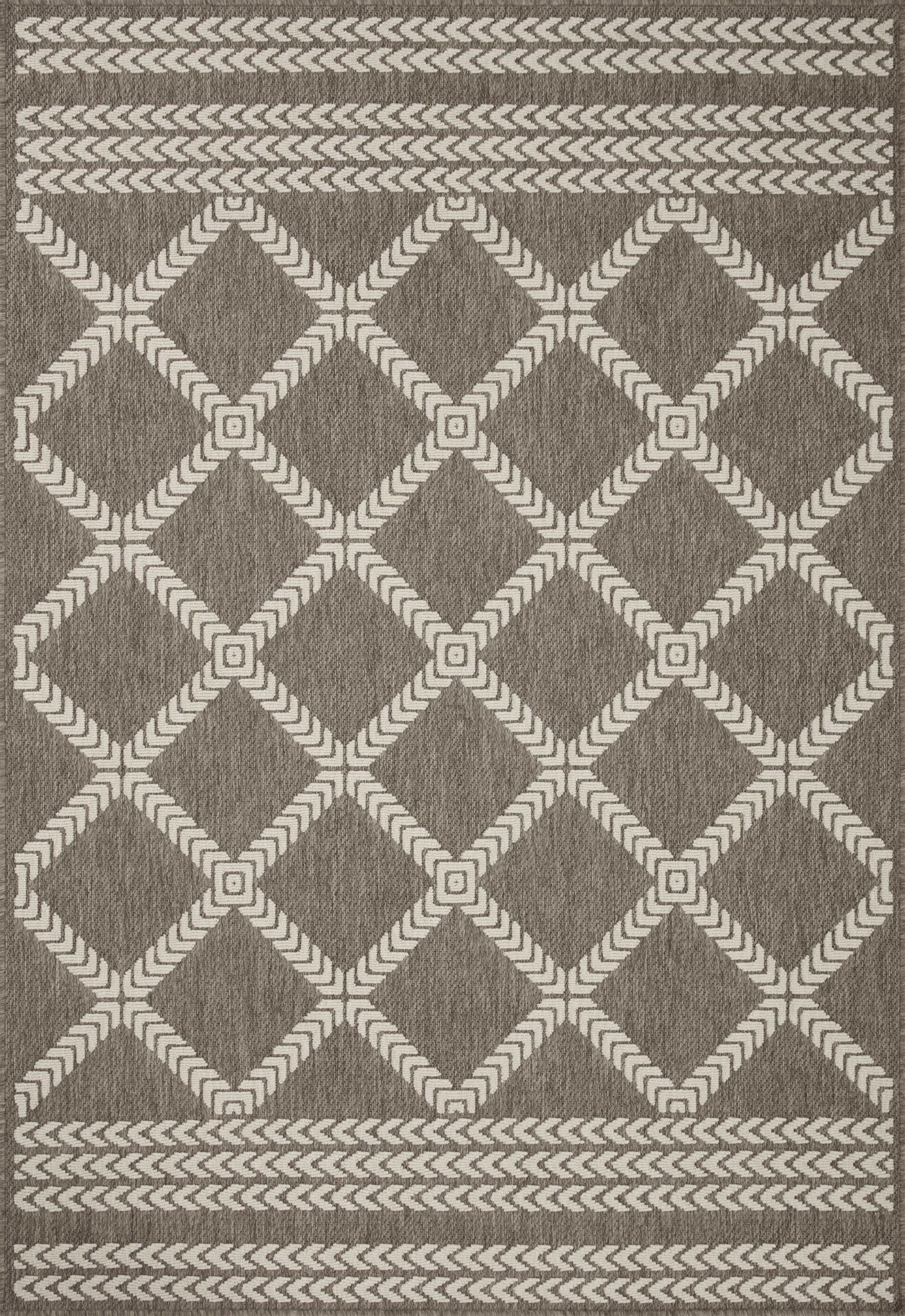 Loloi Rainier Natural / Ivory Area Rug White Cliff Studio Area Rug