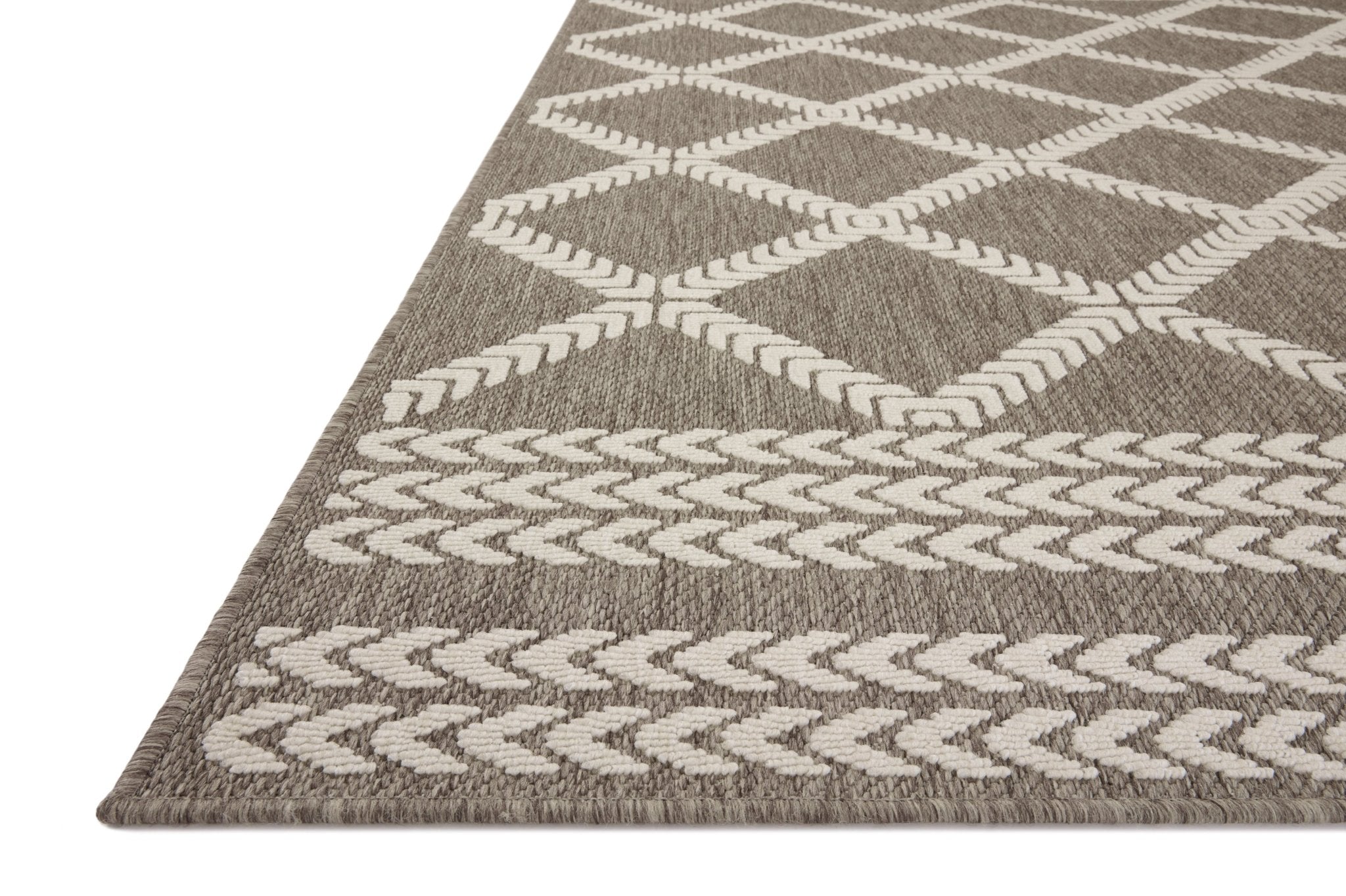 Loloi Rainier Natural / Ivory Area Rug White Cliff Studio Area Rug