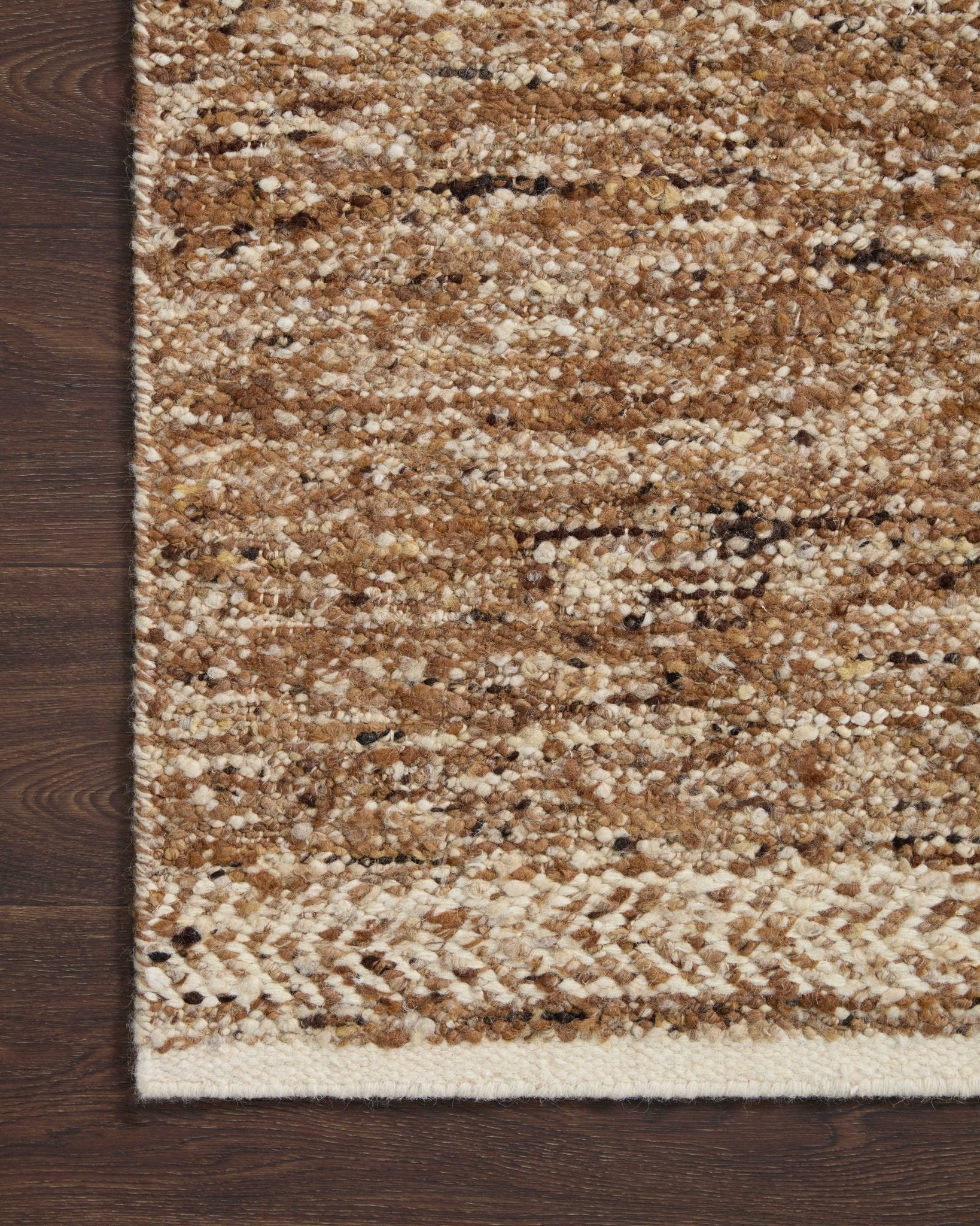 Loloi Reyla Caramel / Ivory Area Rug White Cliff Studio Area Rug