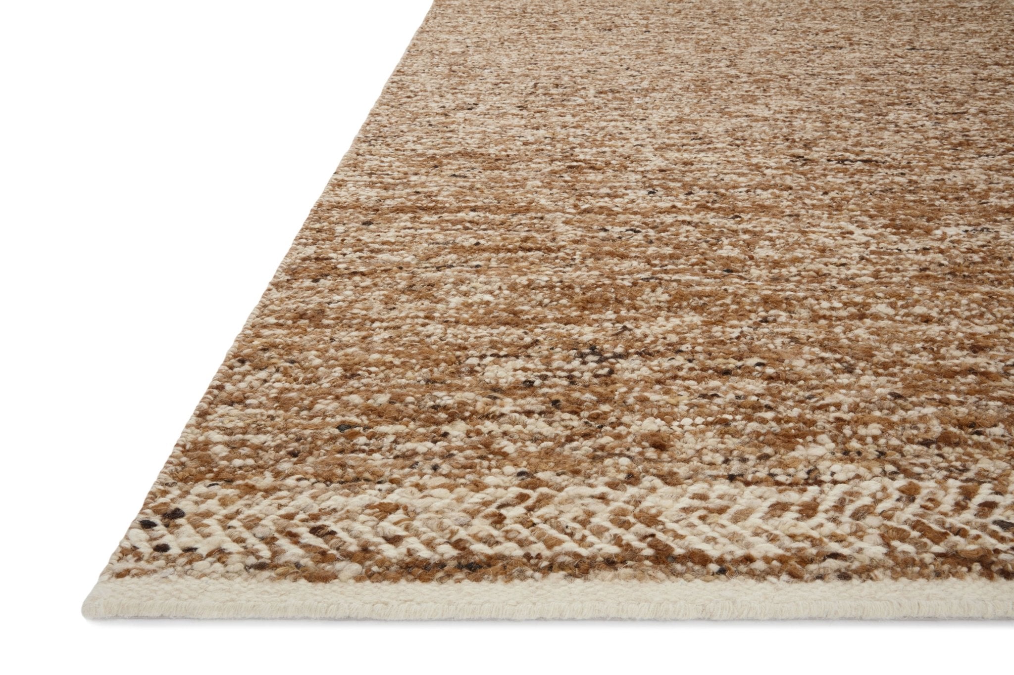 Loloi Reyla Caramel / Ivory Area Rug White Cliff Studio Area Rug