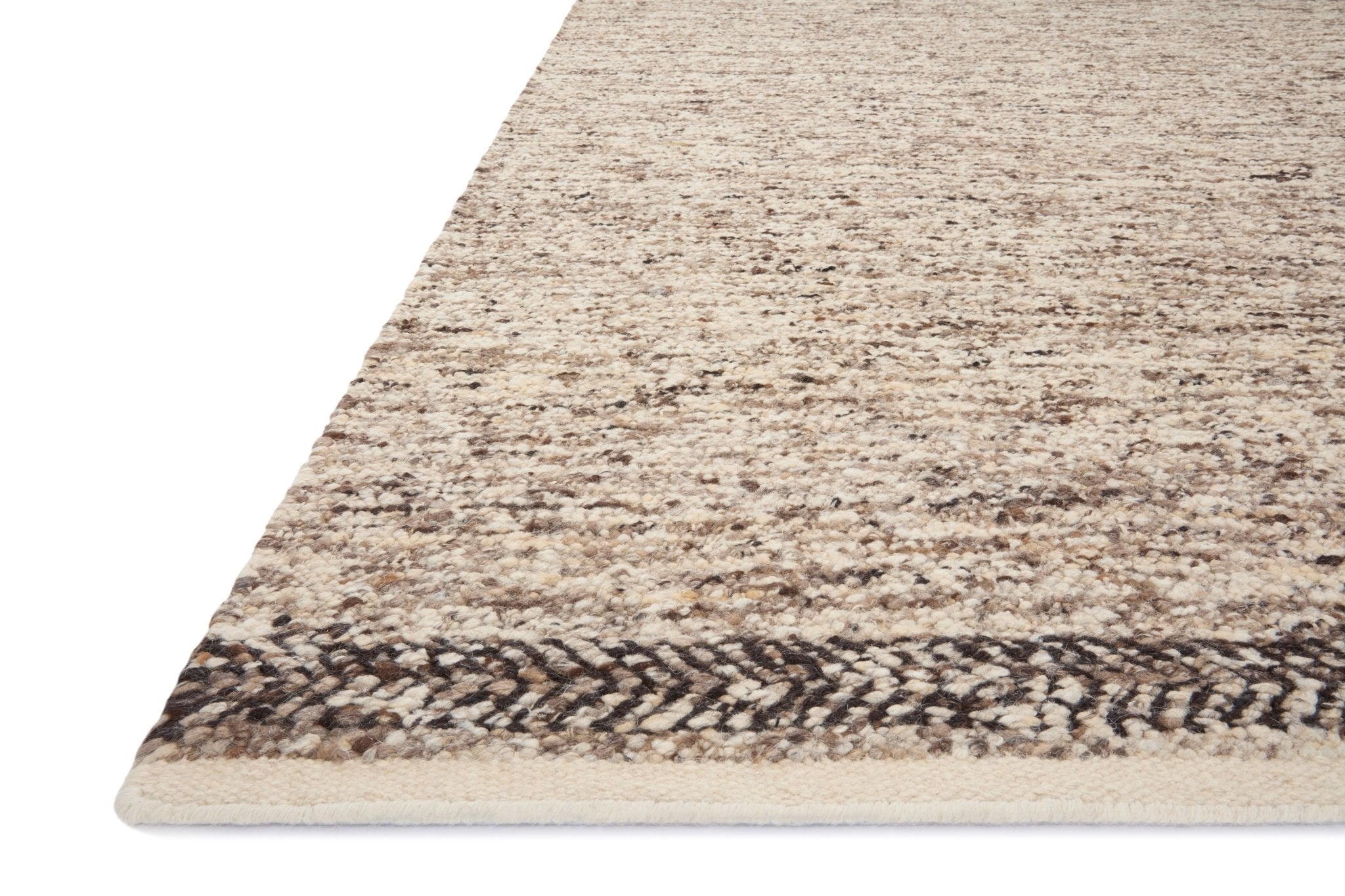 Loloi Reyla Granite / Mocha Area Rug White Cliff Studio Area Rug