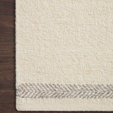 Loloi Reyla Ivory / Silver Area Rug White Cliff Studio Area Rug