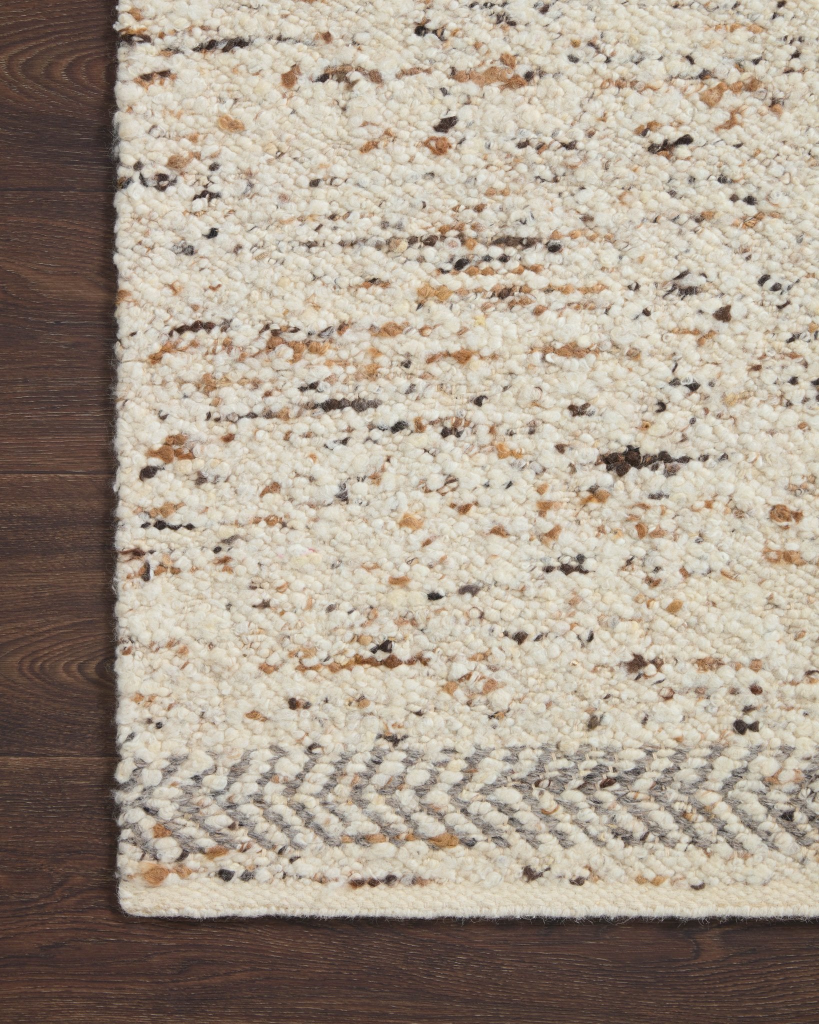 Loloi Reyla Pebble / Stone Area Rug White Cliff Studio Area Rug