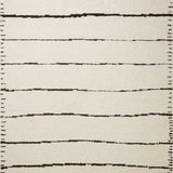 Loloi Roman Ivory / Black Area Rug White Cliff Studio Area Rug