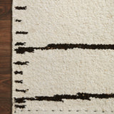 Loloi Roman Ivory / Black Area Rug White Cliff Studio Area Rug
