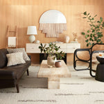 Loloi Roman Ivory / Granite Area Rug White Cliff Studio Area Rug