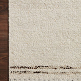 Loloi Roman Ivory / Granite Area Rug White Cliff Studio Area Rug