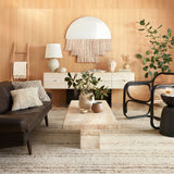 Loloi Roman Ivory / Pebble Area Rug White Cliff Studio Area Rug