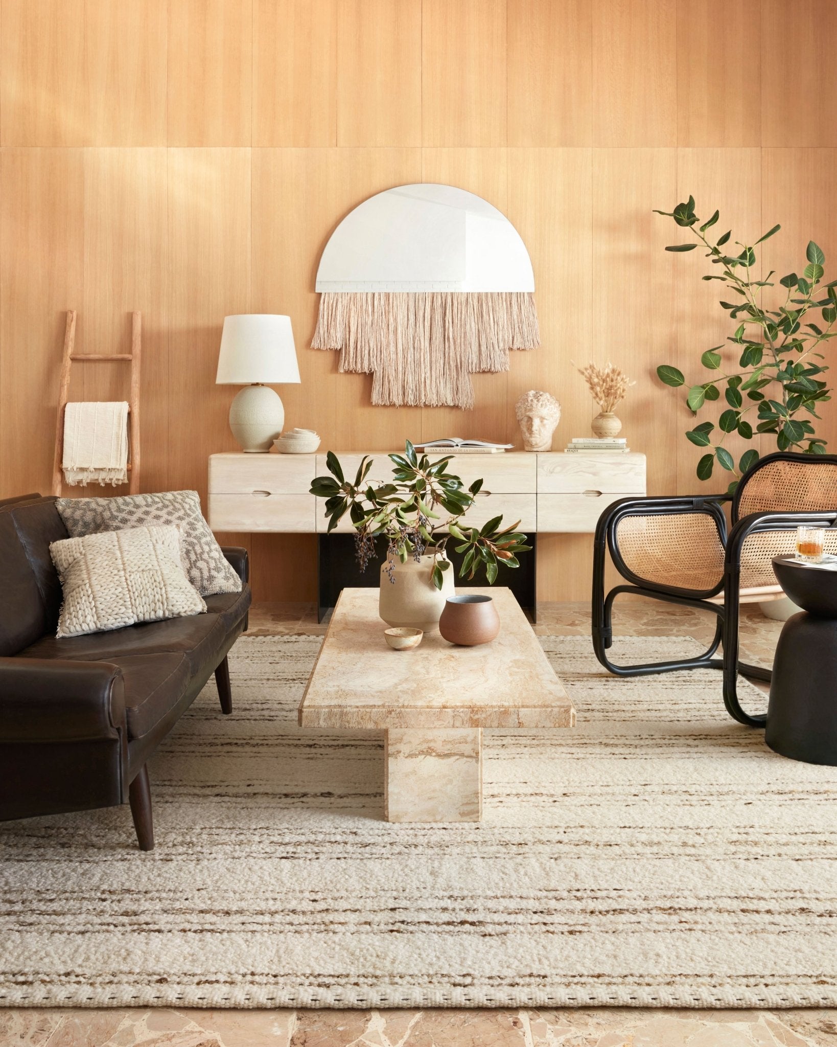 Loloi Roman Ivory / Pebble Area Rug White Cliff Studio Area Rug